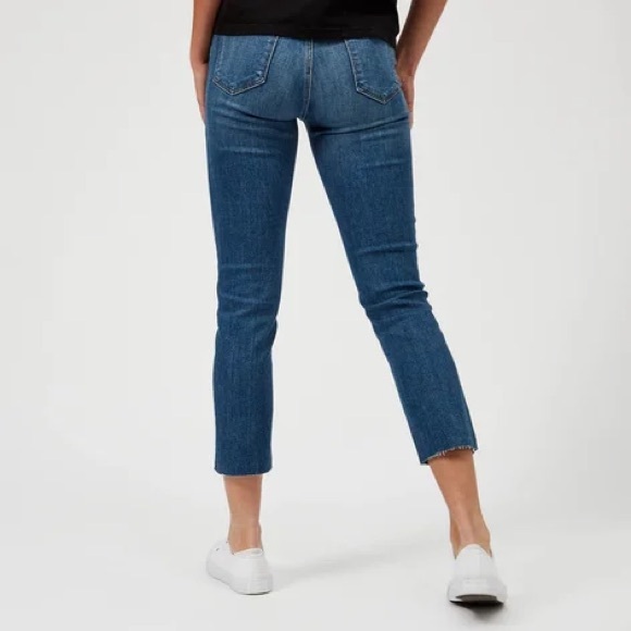 J Brand Ruby High Rise Cropped Cigarette Jeans - Picture 3 of 14